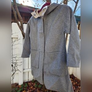 Zara Girls Wool Blend Coat size 11-12